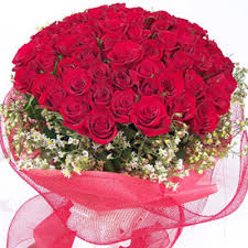 36 red roses bouquet