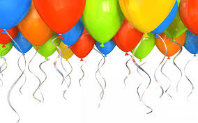 20 helium balloons