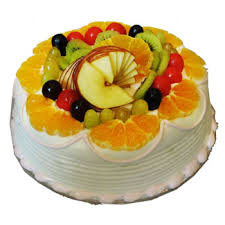 1/2 kg fresh fruit cake