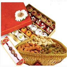 1/2 kg mithai and 1/2 kg dry fruit